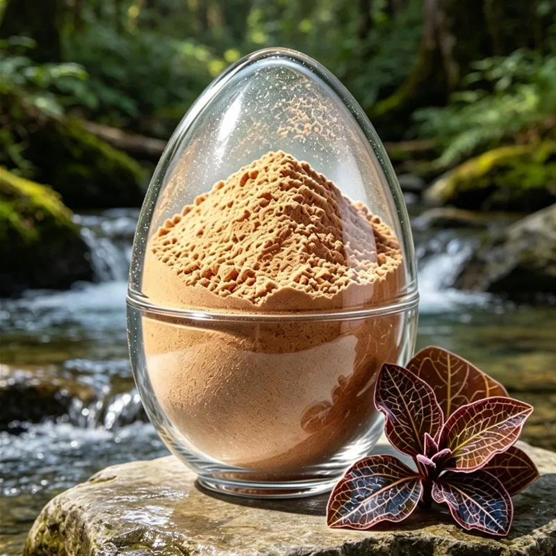 Bubuk Ekstrak Alami Tanpa Aditif Anoectochilus Total Flavonoid 1%.